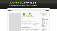 Desktop Screenshot of moheyuddin.com